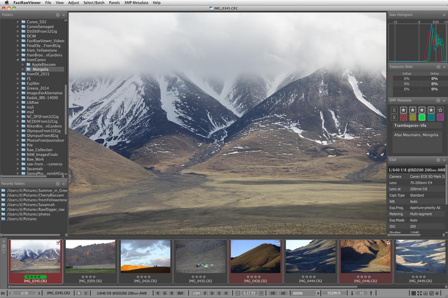 photo viewer for mac raw files